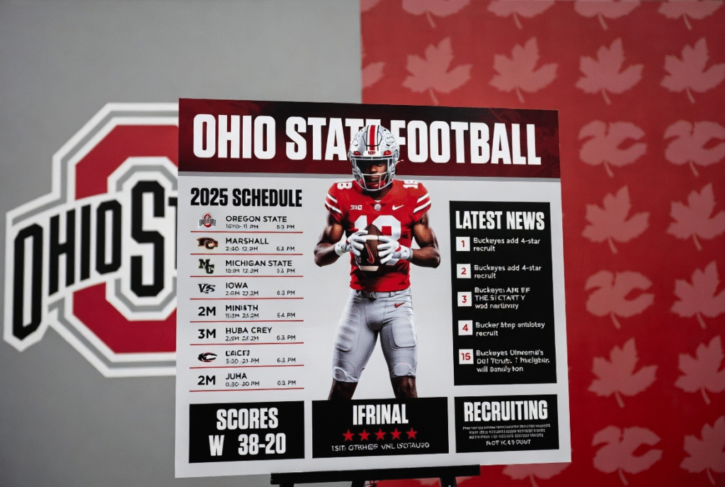 Ohio State Football 2025: Schedule, News, Scores, Recruiting, and Where to Watch 3 image 1