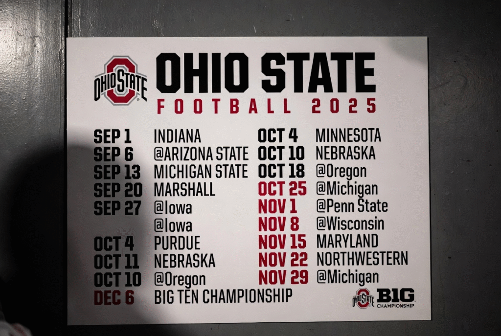 Ohio State Football 2025: Schedule, News, Scores, Recruiting, and Where to Watch 2 image