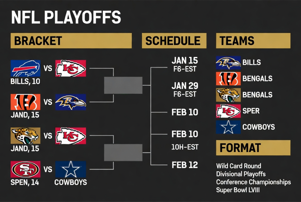 NFL Playoffs Guide: Bracket, Schedule, Teams, Format, And Complete Playoff Picture 2 image 5