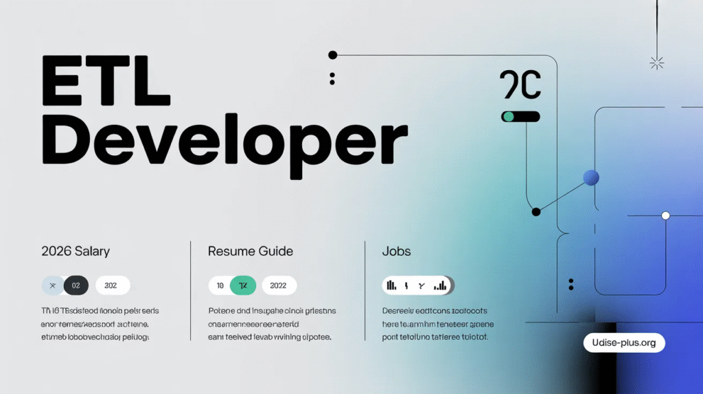 What is an ETL Developer? 2026 Salary, Jobs & Resume Guide 4 image 8